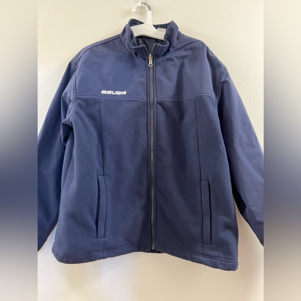 Bauer hockey fleece Youth Jacket m7.
